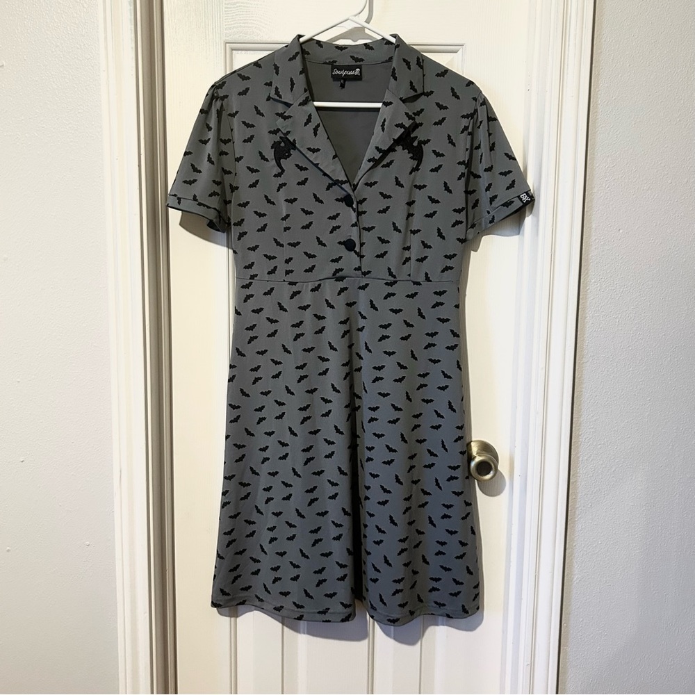 SOLD Sourpuss Bat Rosie Dress